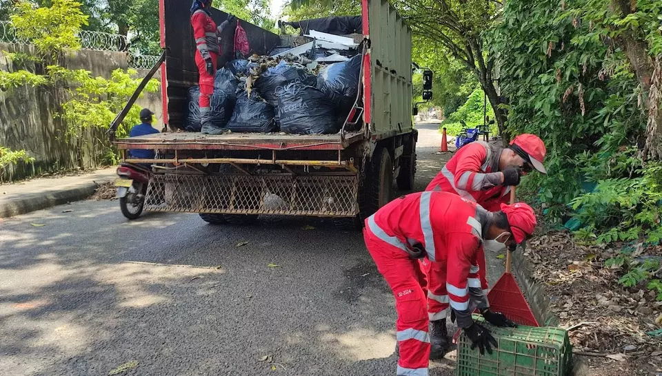 Cleaning up "critical points" in the Barrancabermeja region.
