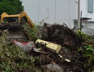 En una sola jornada, Veolia logró eliminar 52 toneladas de residuos en el sector del antiguo comisariato de Barrancabermeja