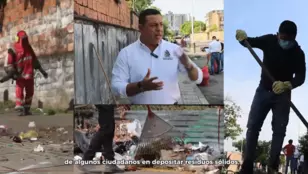 Jornada de limpieza de Veolia y Secretaría de Ambiente de Barrancabermeja